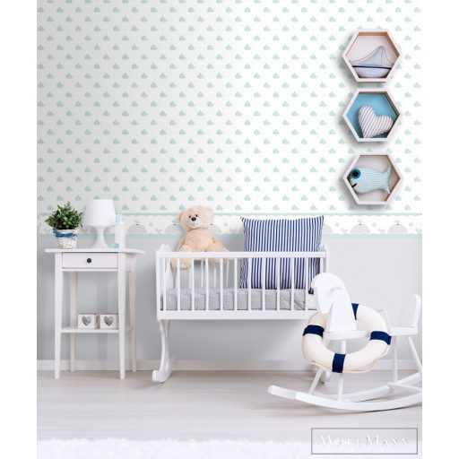 ICH Lullaby 229-3 szürke Egyszínű Gyerek papír tapéta