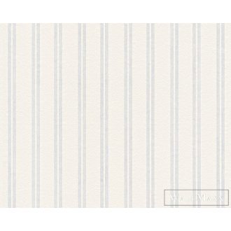   AS CREATION MeisterVlies Create 24351-5 fehér csíkos festhető tapéta