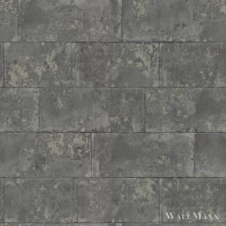   Rasch Bricks & Wood II 248685 Elegáns grafit márvány mintás tapéta