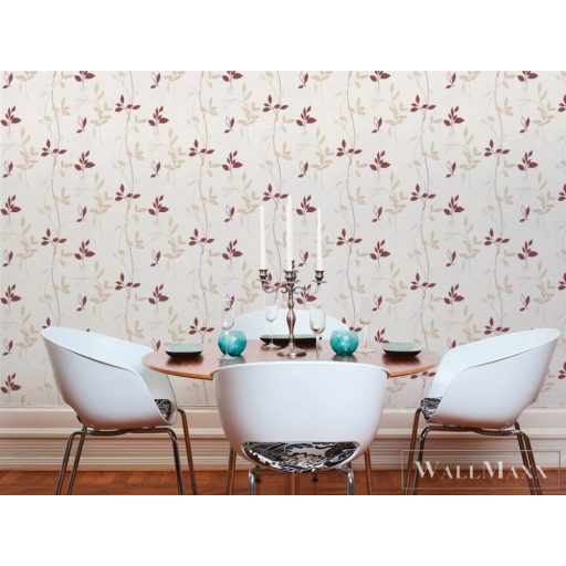 AS CREATION Casual Living 24973-9 krémszínű leveles természet tapéta