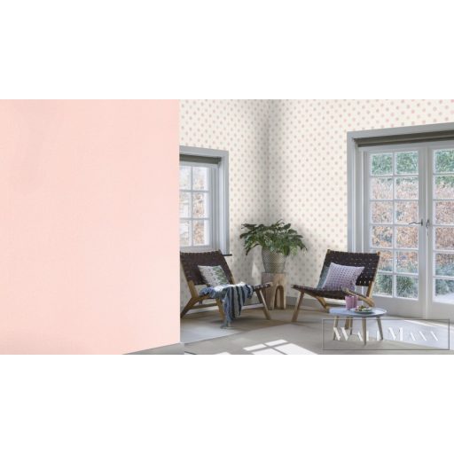 Rasch Bambino XIX 252019 Bébi rózsaszín pöttyös tapéta