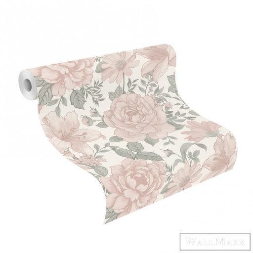 Rasch Bambino XIX 252439 Kislány bézs virág mintás tapéta