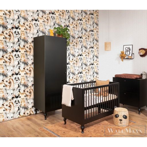 Rasch Bambino XIX 252521 Fiús barna oroszlán mintás tapéta