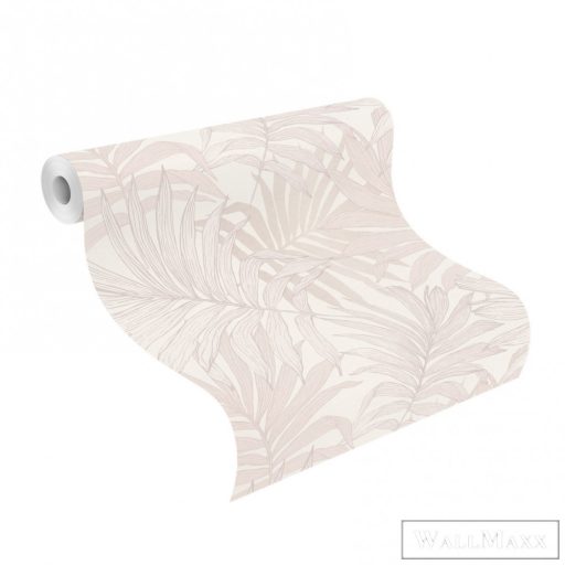 Rasch Bambino XIX 252668 Natúra bézs levél mintás tapéta