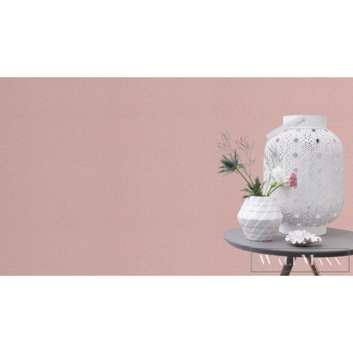 Rasch Bambino XIX 252873 rózsaszín Struktúrált Uni vlies tapéta