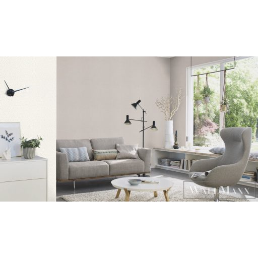 Rasch Bambino XIX 253030 Vidám törtfehér pöttyös mintás tapéta