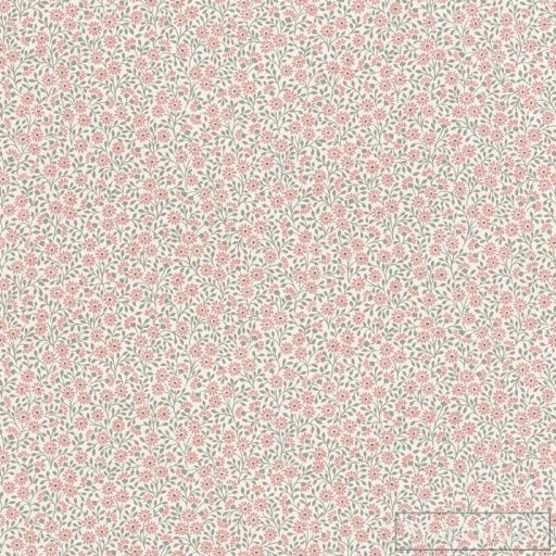 Rasch Bambino XIX 253122 Finom rózsaszín virág mintás tapéta