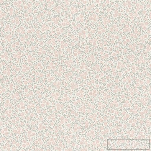 Rasch Bambino XIX 253139 Finom zöld virág mintás tapéta