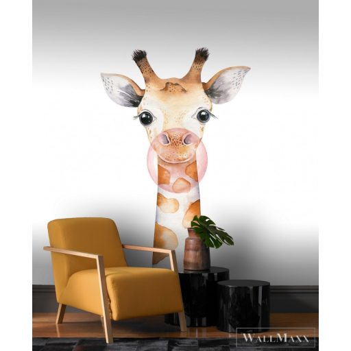 Rasch Bambino XIX 253306 Vidám barna zsiráf mintás digitális panel