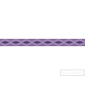   AS CREATION Only Borders 26032-1 kék hullámos modern bordűr