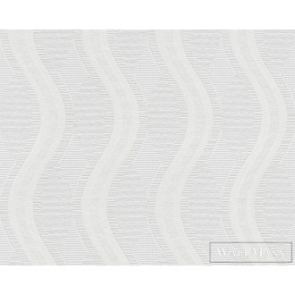   AS CREATION MeisterVlies Create 26051-2 fehér hullámos festhető tapéta