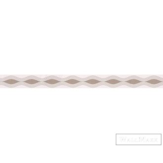   AS CREATION Only Borders 28222-4 bézs hullámos modern bordűr