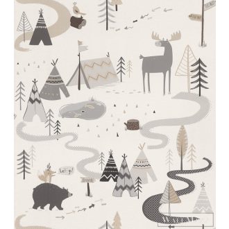 Rasch gyerekmintás tapéta 292404