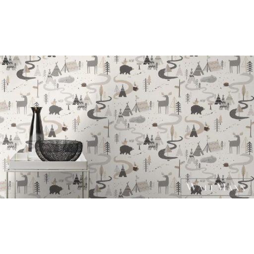 Rasch gyerekmintás tapéta 292404