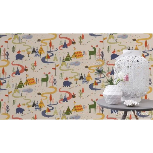 Rasch gyerekmintás tapéta 292428