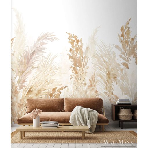 RASCH Roomblush 300073 sárga pampa mintás gyermek digitális panel