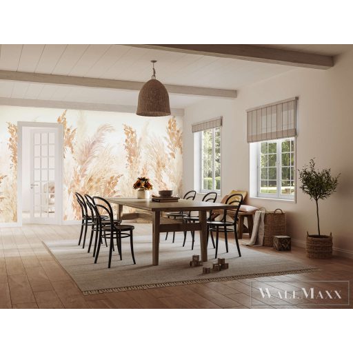 RASCH Roomblush 300073 sárga pampa mintás gyermek digitális panel