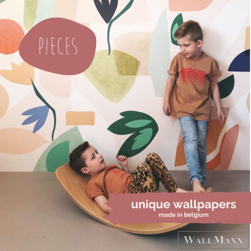 RASCH Roomblush 300094 narancssárga virágos gyermek digitális panel