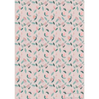   RASCH Roomblush 300095 rózsaszín párizs mintás gyermek digitális panel