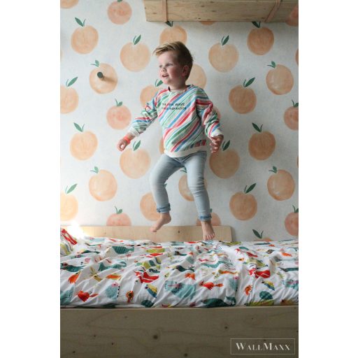 RASCH Roomblush 300097 narancssárga narancs mintás gyermek digitális panel