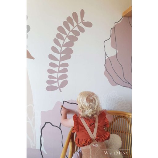 RASCH Roomblush 300101 rózsaszín pillangó mintás gyermek digitális panel