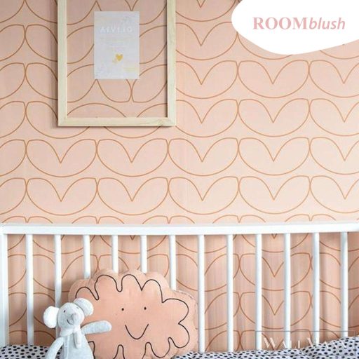 RASCH Roomblush 300118 narancssárga szív mintás gyermek digitális panel