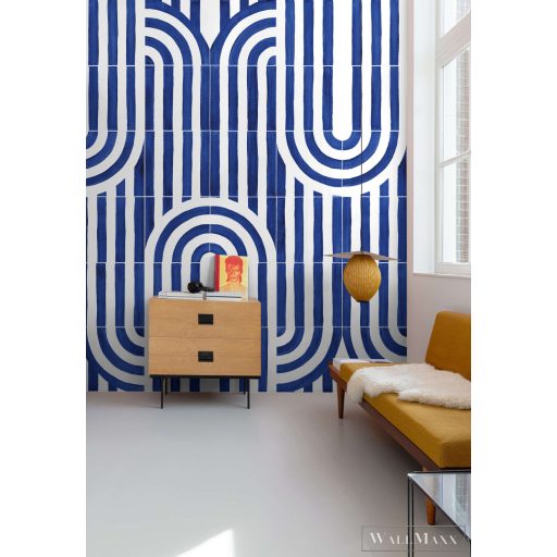 RASCH Roomblush 300162 kék palota mintás ifjúsági digitális panel