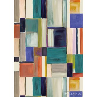   RASCH Roomblush 300171 színes tégla mintás gyermek digitális panel