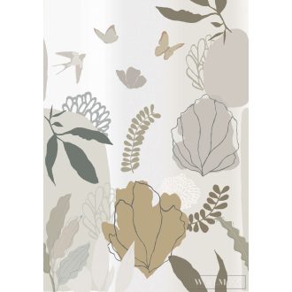   RASCH Roomblush 300179 zöld pillangó mintás gyermek digitális panel