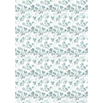   RASCH Roomblush 300181 zöld eukaliptusz mintás gyermek digitális panel