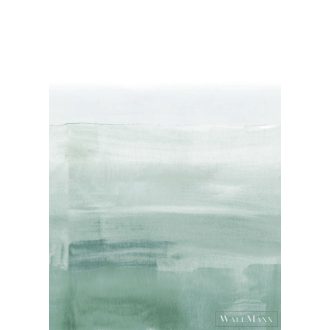   RASCH Roomblush 300186 zöld akvarell mintás gyermek digitális panel