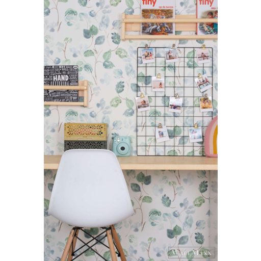 RASCH Roomblush 300188 zöld levél mintás gyermek digitális panel