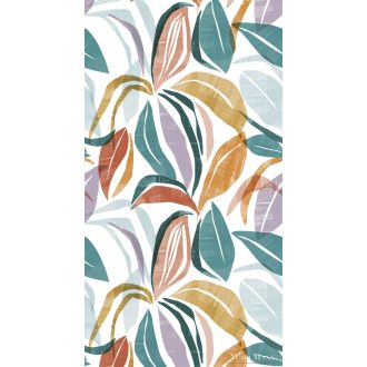   RASCH Roomblush 300353 színes levél mintás gyermek digitális panel