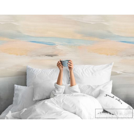 RASCH Roomblush 300356 narancssárga márvány mintás gyermek digitális panel