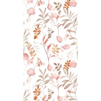   RASCH Roomblush 300359 narancssárga ágas-bogas mintás gyermek digitális panel