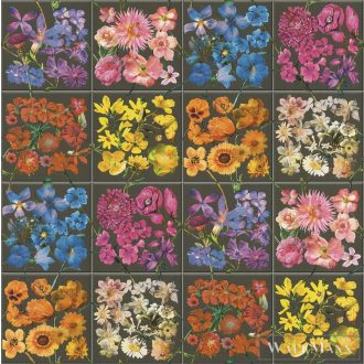 303414 Rasch virágos tapéta minta