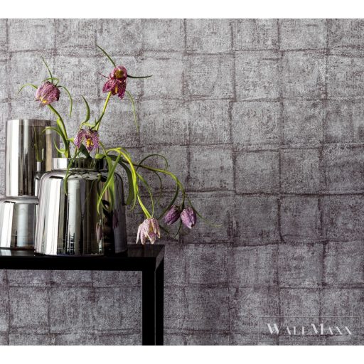 Marburg Casual 30413 Modern barna kocka kő mintás tapéta