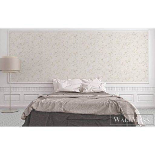 AS CREATION Romantico 2023 tapéta 30418-2 beige krémszínű csillogó