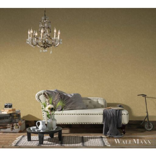 AS CREATION ROMANTICO 2022 30423-6 SÁRGA MODERN TAPÉTA