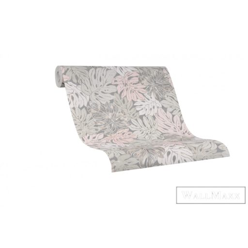 Marburg Casual 30433 Natúra szürke filodendron mintás tapéta