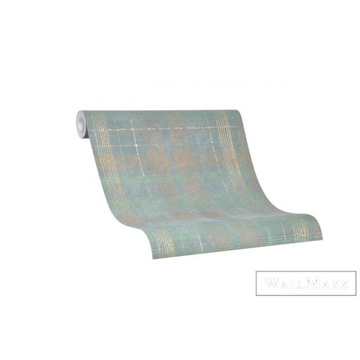 Marburg Casual 30437 Modern zöld szőttes mintás tapéta