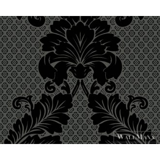   AS CREATION AP Finest 30544-5 antracit barokk mintás klasszikus tapéta