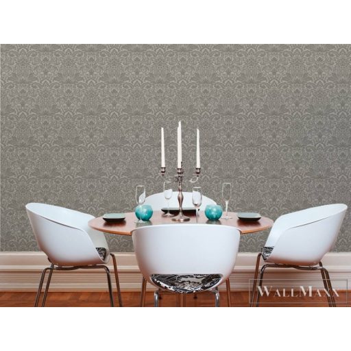 AS CREATION AP Finest 30545-3 ezüst barokk mintás klasszikus tapéta