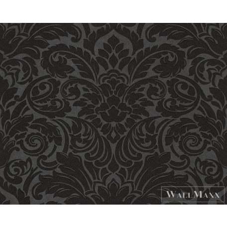 AS CREATION AP Finest 30545-5 antracit barokk mintás klasszikus tapéta