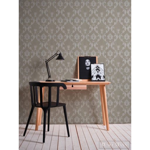 AS CREATION AP Finest 30658-3 ezüst barokk mintás klasszikus tapéta