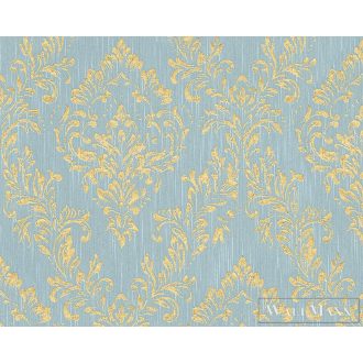   AS CREATION AP Finest 30659-5 kék barokk mintás klasszikus tapéta
