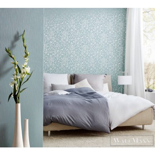 AS CREATION AP Finest 30660-5 kék barokk mintás klasszikus tapéta