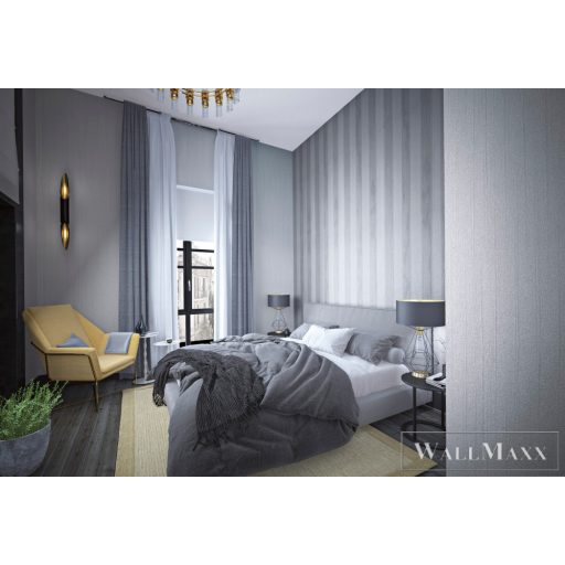 MARBURG Domotex 30931 szürke csíkos Klasszikus tapéta