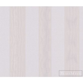   MARBURG Domotex 30934 bézs-fehér csíkos Klasszikus tapéta