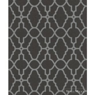 Rasch barna geometriai mintás tapéta 309348